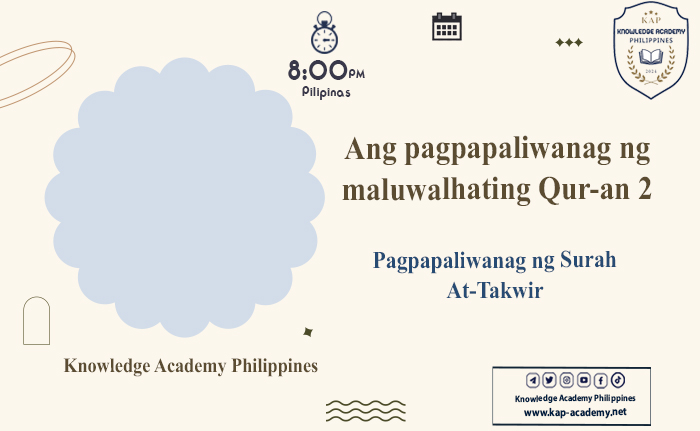 Pagpapaliwanag ng Surah At-Takwir