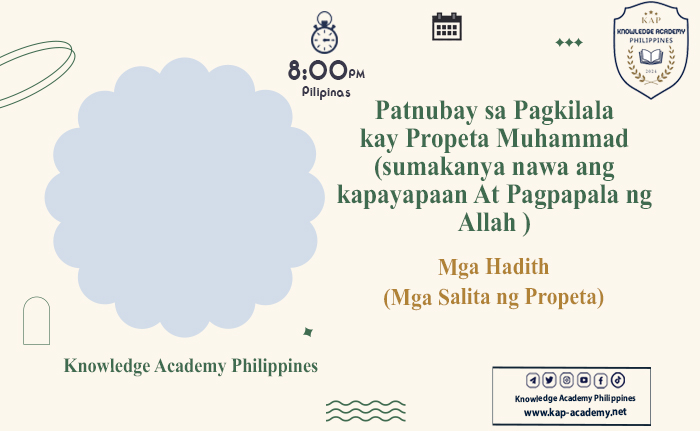 Mga Hadith (Mga Salita ng Propeta)